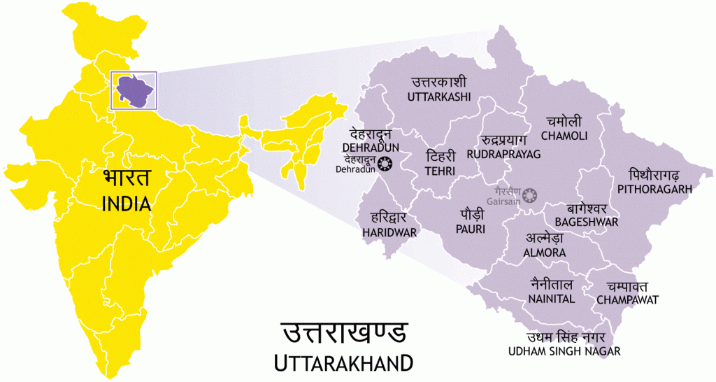 uttarakhand map political Flood Fury & Catestrophic Event of Heavy Rain in Jammu and Kashmir 2014