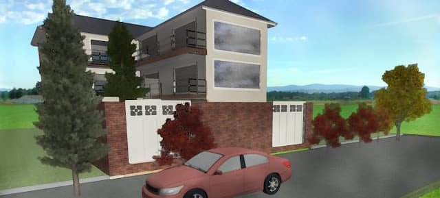 2 Vastu Shastra Project of residential Vastu for home compounds based on 3d architecture