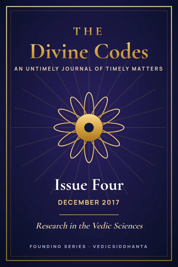 Cover of The Divine Codes, Issue Four, December 2017
