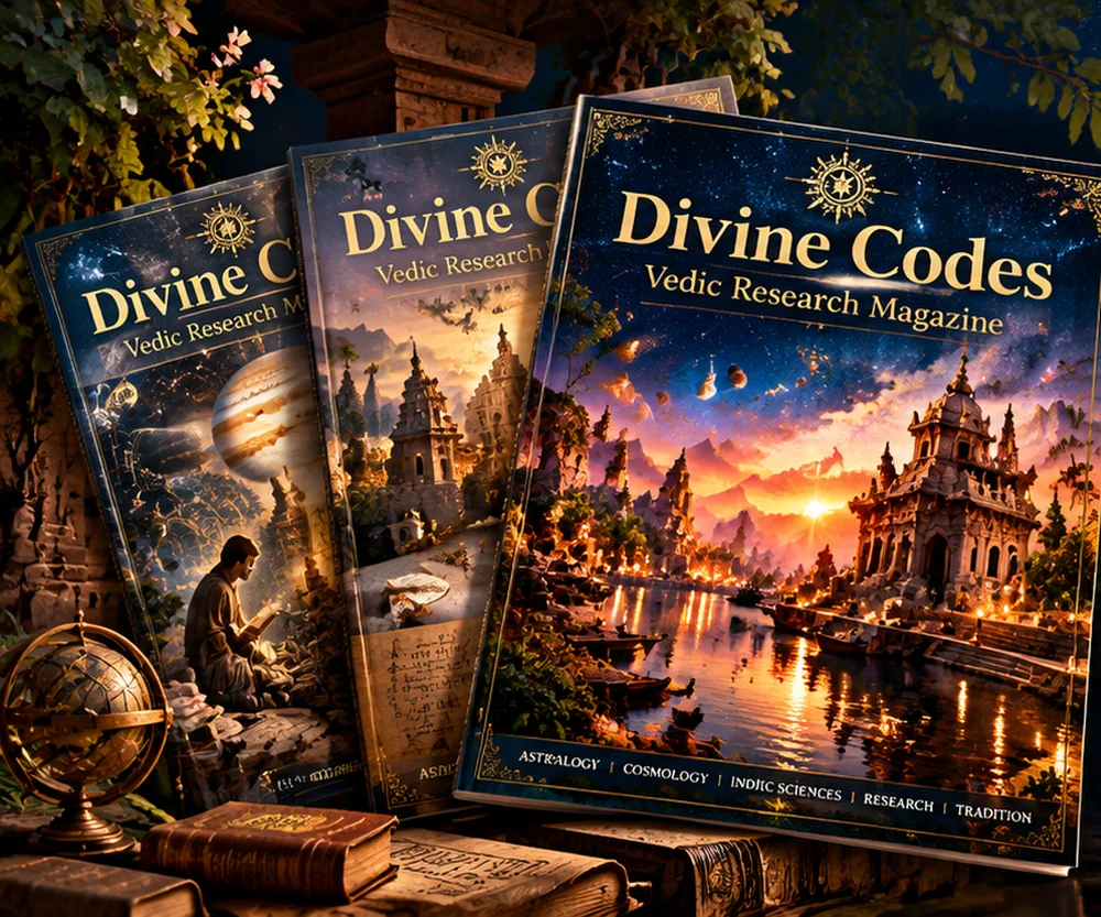 Covers of The Divine Codes research magazine