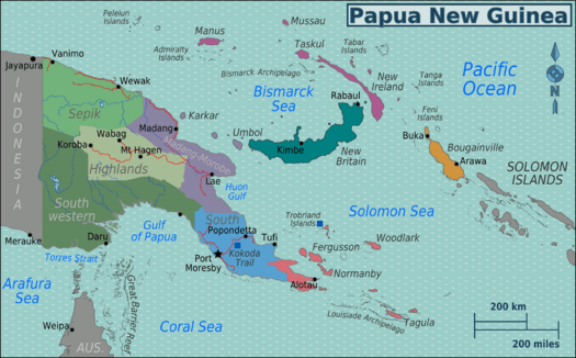 papua new guinea Earthquakes and Catastrophic events