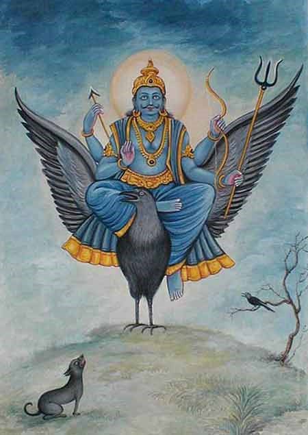 Saturn idol The Saturn, Sadesati and Lord of Karma in Vedic Astrology : Comprehensive Therapeutic Guide of Saturn - Part 1