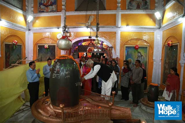 11.The giant Shivaling inside the Ranbireshwar Mandir Jammu JK MysticTemples in India - The Mystic and Holy Temple of Lord Shiva in the Heart of City Jammu : The Ranbireshwar Temple founded by Maharaja Ranbir singh