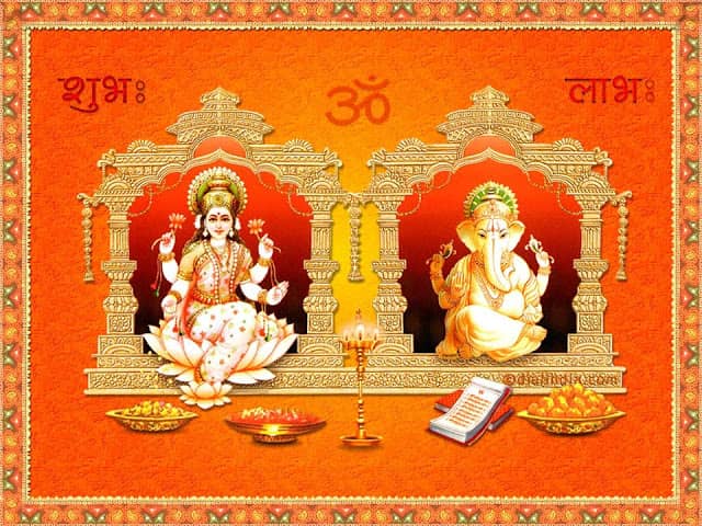 Diwali Ganesh Puja How to worship Goddess laxmi, Kubera, Yamdeepak and Dhanvantri in Dhanteras 2018