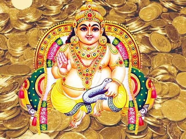 lord kuber4 How to worship Goddess laxmi, Kubera, Yamdeepak and Dhanvantri in Dhanteras 2018