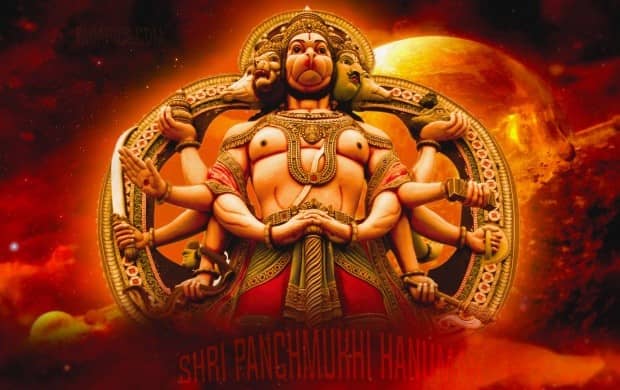 shri panchmukhi hanuman t3 Hanuman- The Pranic Human Force