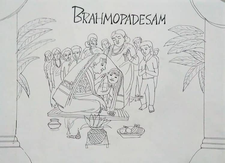 Brahmopadesham A Nadi Research to predict the year of BRAHMOPADESHAM (Upanayana), Guru Deeksha